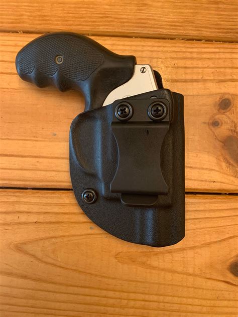 Scroll down to see all the S&W 642 holster models we carry. As far as snub-nosed revolvers go, the 642 is built for concealed carry. Its stubby 1.875-inch barrel and double-action-only functionality make it ideal for pocket carry or any type of concealment. Many people commonly believe that the 642 is a “hammerless” revolver, but that’s a .... 