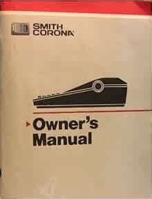 Smith corona owners manual model xd 5500 sd 700 deville 650 mark xvii. - Upon a clay tablet the definitive guide to healing with homeostatic clay volume i.
