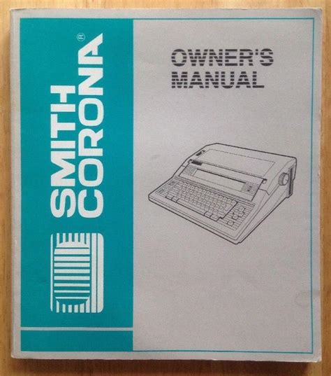 Smith corona pwp system word processortypewriter owners instruction manual. - Ofna force 32 nitro engine manual.