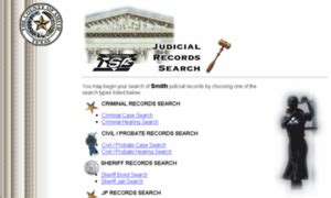 Smith County Arrest Records are public records that contain an individual's criminal history record which are available in Smith County, Texas. They are maintained and available for public request from a number of government agencies, from Federal, Texas State, and Smith County level law enforcement agencies, including the local Police ...