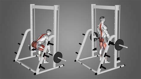 Smith machine deadlift. 11 Aug 2023 ... How to deadlift on a Smith machine · Place the fixed barbell on the lowest safety catch and load your desired weight. · Stand behind the bar with ... 
