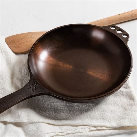 Smithey cast iron. Vintage and antique cast iron pots, skillets, kettles and pans are sturdy, durable and look stylish in your kitchen. It holds its value but doesn’t break the bank, making it a grea... 