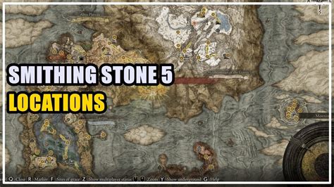 Smithing Stone 5 Location Elden Ring - YouTube