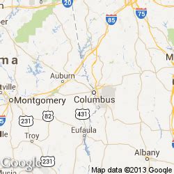 Smiths Station Map - Village - Alabama, United States - Mapcarta