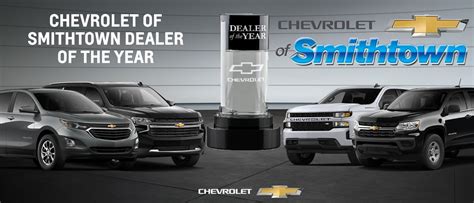 Smithtown chevy. Chevrolet of Smithtown. 4.0 (341 reviews) 920 Middle Country Rd St James, NY 11780. View all hours. New (631) 237-9375. Used (631) 237-7189. Service (631) 237 … 