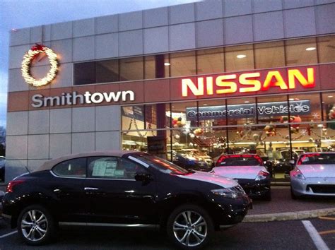 Smithtown nissan. When your used Nissan needs tires, come to the tire center at Smithtown Nissan. We're here to help with all of your tire needs and can find your perfect tires. 926 Middle Country Rd , St James, NY 11780 Directions Sales 631-584-1050 Call Us Service 631-880-4923 Call Us Parts 631-881-5000 Call Us FIND US ; 