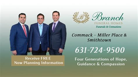 Smithtown ny funeral homes.  Read Branch Funeral Home - Commack obituar...