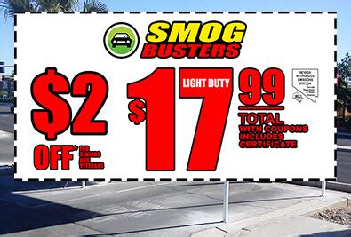 Smog Busters in Las Vegas, NV 89123 - (702) 896-2384