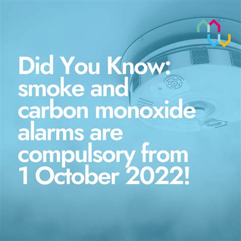 Smoke and carbon monoxide alarms compulsory from 1 October