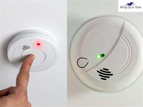 Smoke detector flashing red. With Fire X systems, red, yellow, and orange LEDs will flash when the device detects smoke and significant CO levels. But before you react, make sure the smoke detector is actually flashing orange. In the right lighting, red and yellow LEDs can look orange. A defective LED can also make the red light look orange. 