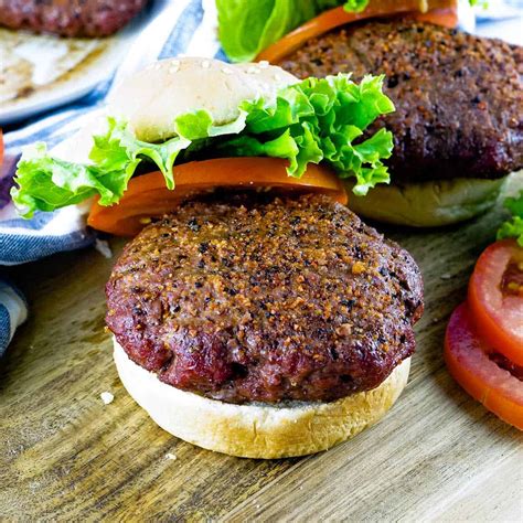 Smoked burgers. Form the mixture into 6 patties of even thickness. 2. Prepare your smoker for low heat smoking at around 250-300 degrees Fahrenheit. Place the burgers on the grill grate and smoke for 30-60 minutes or until they reach an internal temperature of 145 F (for medium) or 160 F (for well done). 3. 