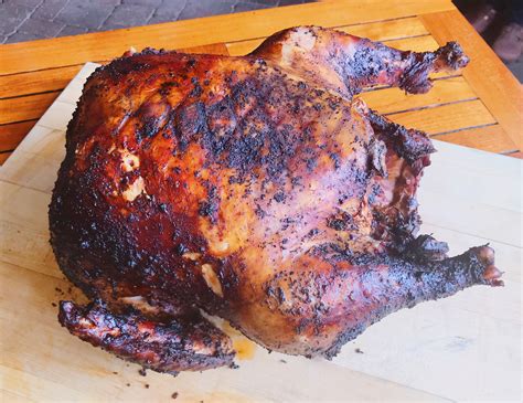 Smoked whole turkey. Published: June 5, 2023. Jump to Recipe. Juicy smoked whole turkey cooked low and slow over hickory wood. From brines and dry rubs to smoker times and temperatures, discover how to smoke … 