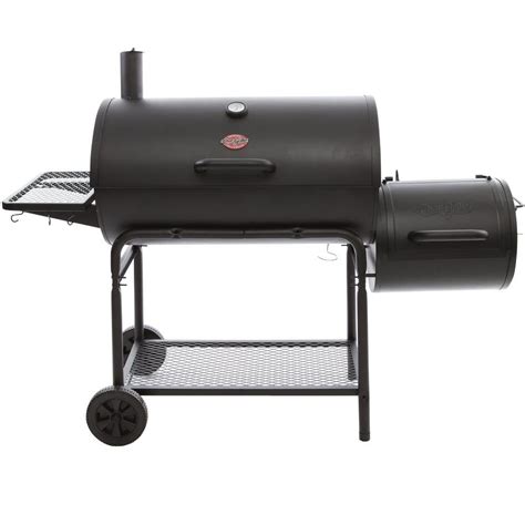 Smokers home depot. Meet the new Nexgrill 29 in. Barrel Charcoal Grill with Smoker. This unit offers the versatility of grilling and smoking all in 1 high quality, affordable, ready for anything grill. With 741 sq. in of 