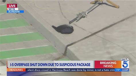 Smoking backpack prompts bomb squad response in Burbank