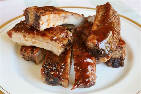 Smoky BBQ Bone In Air Fryer Pork Ribs Recipe