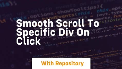 Smooth scroll to specific div on click javascript. .  De segunda a sexta &agrave;s 21h00 e a tod...