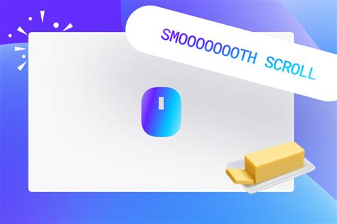 Smooth scrolling website