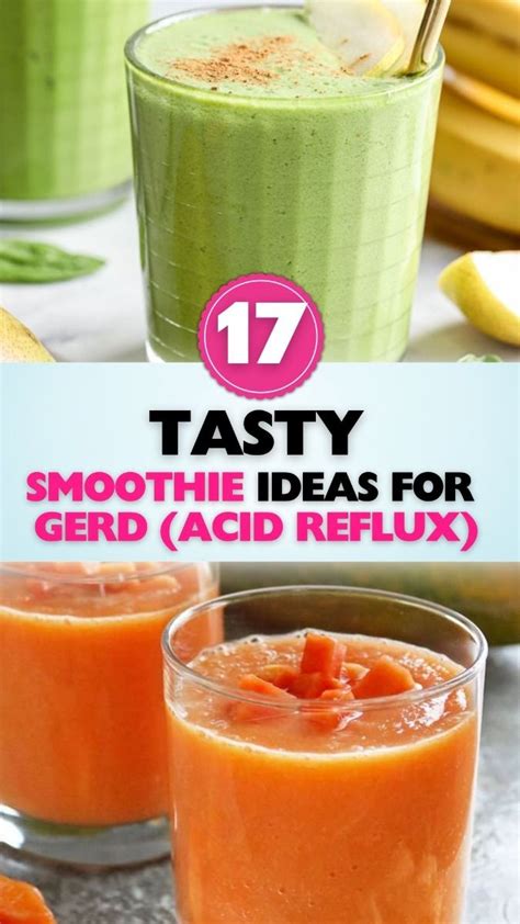 Smoothies for GERD Recipes ingredients and more