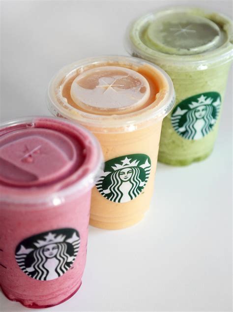 Smoothies in starbucks. Frozen Mango Smoothie. Maybe you’re someone who prefers blended drinks, in which case Starbucks still has you covered. The Frozen Mango Smoothie is a customer creation from back when there was still mango syrup, but you can still get yourself a mango-flavored smoothie. Simply ask to get Dragon Drink blended! 