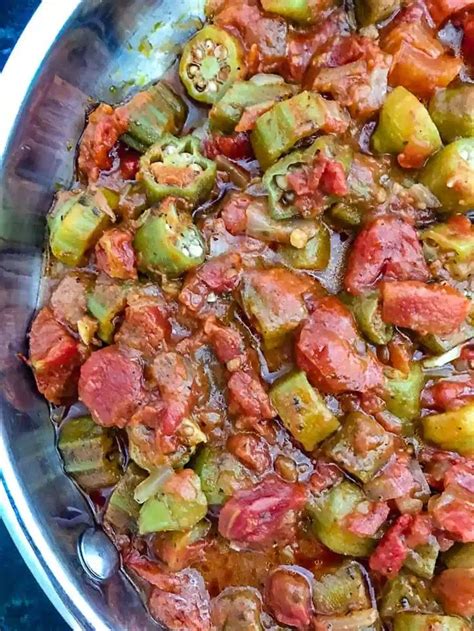 Smothered Okra and Tomatoes - SmartyPantsKitchen