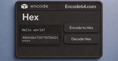 Sms decoder hex.  Click the "Hex Text" button to decode it into regular ...