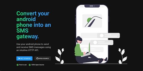 Sms gateway android.  httpSMS is an open-source service that converts your Android phone into a...
