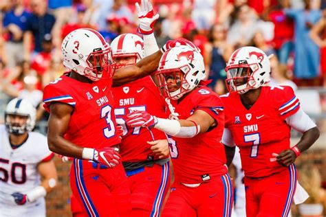 Smu mustangs football. The official 2023 Football cumulative statistics for the Southern Methodist University Mustangs. ... The Mission of SMU Athletics: 