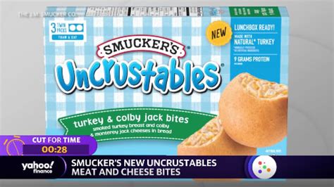 Smucker’s unveils savory meat and cheese Uncrustables