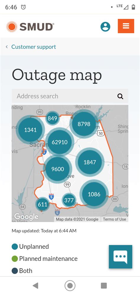 If you want to view or report an outage, go directly to our outage map. To report an outage, call (916) 79-POWER. Crews are on standby to restore power. For all other emergencies or life threatening calls dial 9-1-1..