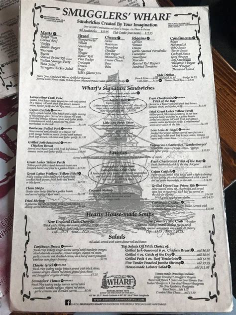Smugglers wharf erie pa menu. Smugglers wharf, Erie, Pennsylvania. 1,239 likes · 29 talking about this · 4,211 were here. Restaurant 