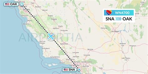 Compare flight deals to Oakland from Santa Ana fr