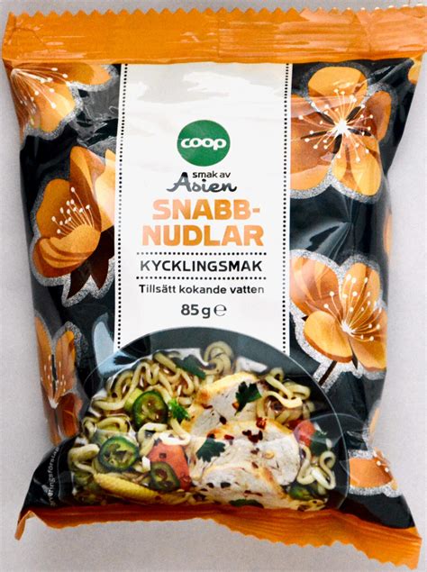 Snabbnudlar kalorier
