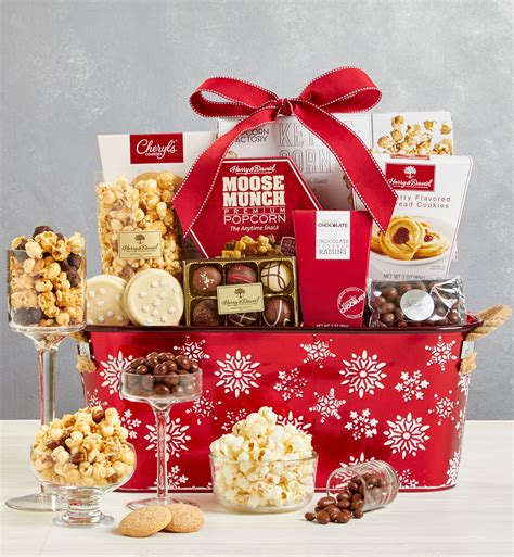 Snack Gift Baskets For Christmas
