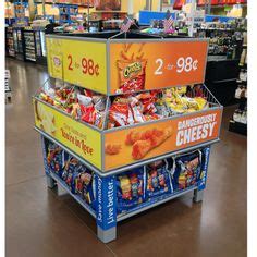 Snack merchandising dump bin display - pinterest.co.uk