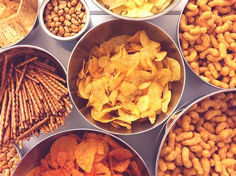 Snacks]. 75. Chickpeas pack a whopping 7 grams of protein in a ¼ cup, satiating hunger for longer than empty-carb snacks. Coconut curry trail mix. Pre-packaged trail mixes and granola bars. 2 tbsp. 110 ... 