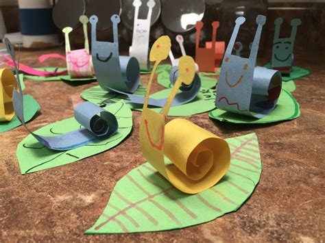 Snail Craft & Writing Activity - Kindergarten Nation