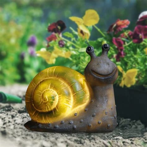 Snail Solar Light - Etsy UK