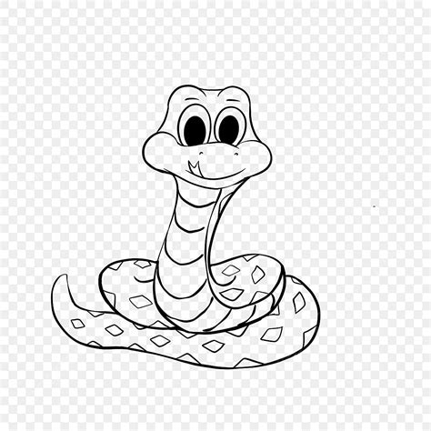 Snake Clipart Black And White Snake Free PNG and PSD