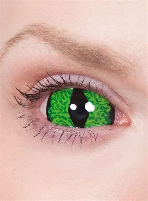 Snake Contact Lenses: Reptile Eye & Cobra Prescription Lens