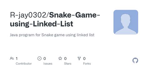 Snake Game Using Linked List