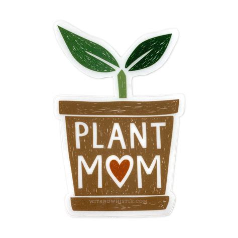 Snake Plant Plant Mom Sticker - Snake Plant Plant Mom Plant