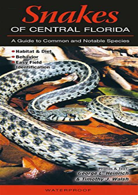 Snakes of central florida a guide to common notable species quick reference guides. - Manual for ge hydro heater washer.