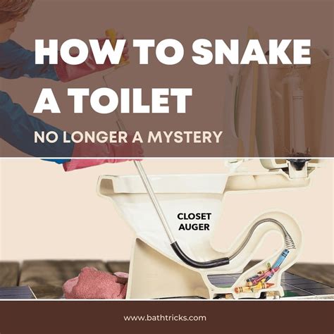 Snaking a toilet. Things To Know About Snaking a toilet. 