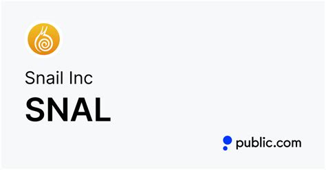 Snail, Inc. Class A Common Stock (SNAL) Stock Quotes - Nasdaq offers stock quotes & market activity data for US and global markets.. 