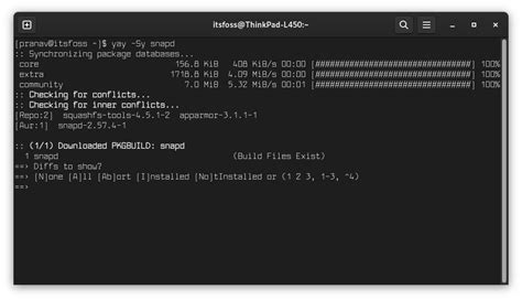 Snap install arch.  Restore Installed Packages from Backup To reinstall packages from a sav...