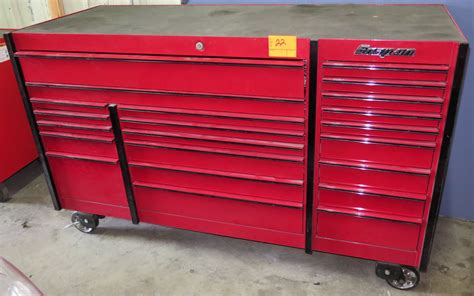 Snap-On Pride of America Tool Box With Side Cabinets , with Side Boxes. $4,000.00. $9.00 shipping. or Best Offer. 61 watching. Get the best deals on Snap-on Cabinet Top Garage & Shop Tool Chests when you shop the largest online selection at eBay.com. Free shipping on many items | Browse your favorite brands | affordable prices.