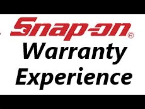 Snap on warranty. The Snap-on Extended Warranty Program is available through the same reliable and trusted source you turn to for your diagnostic business needs - your local Snap-on representative. Your representative can provide the most comprehensive extended warranty in the business that offers the same complete coverage as the original … 