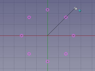 Snap orthogonal.  The Draft Snap Ortho option snaps to imaginary lines that...