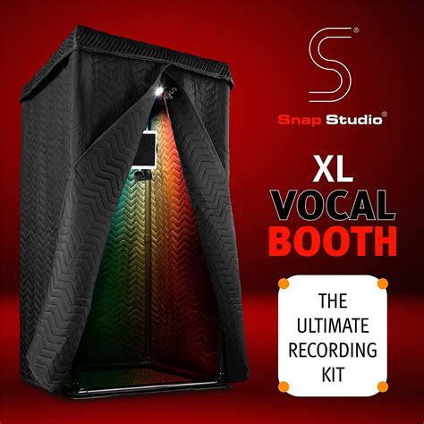 Snap studio xl.  #1 Recommended Portable Recording Booth — Featured by ...