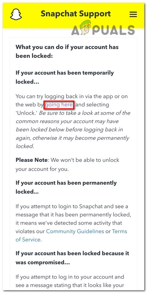Snapchat unlock account free without email.  To learn more, go here.  If t...